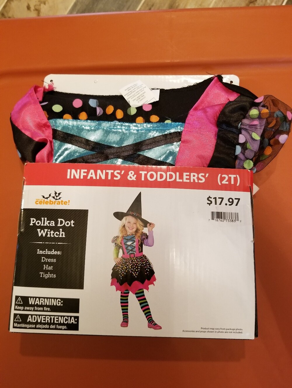NWT Witch Costume for Toddlers